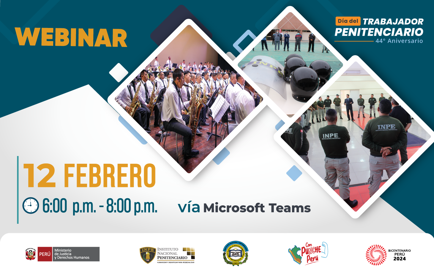 Webinar en el marco del Día del Servidor Penitenciario