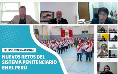 Inauguran primer curso internacional “Nuevos Retos del Sistema Penitenciario en el Perú”