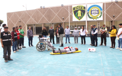 Cenecp participa de simulacro nacional multipeligro